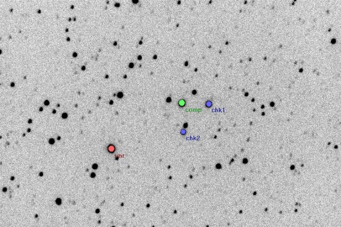 チャート - ZZ Cyg, JD 2455916.16124