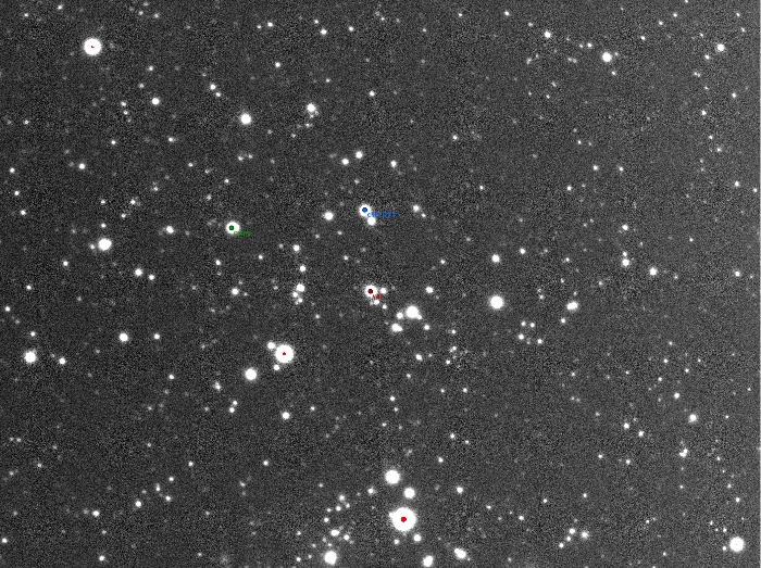 チャート - IU Aur, JD 2457752.34721