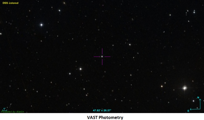 チャート - QT UMa, JD 2457847.28720