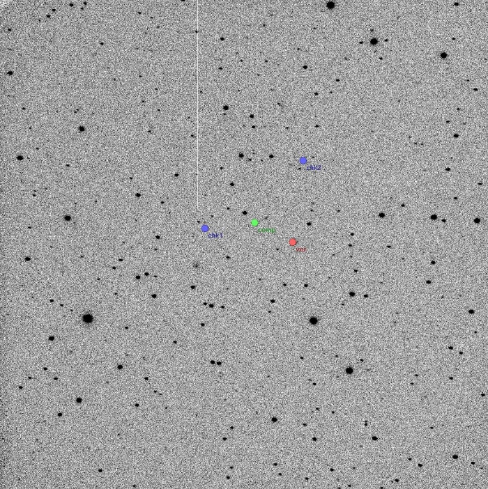 チャート - DD CrB, JD 2457892.37310