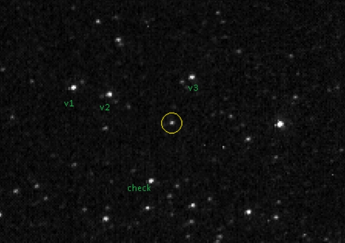 チャート - TY UMi, JD 2458549.32169