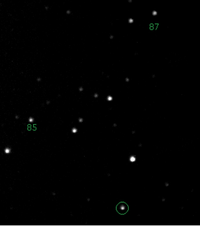 チャート - TU UMi, JD 2458600.30187