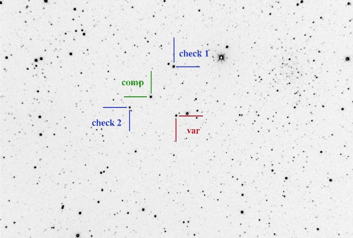 チャート - V0959 Cep, JD 2459159.20880