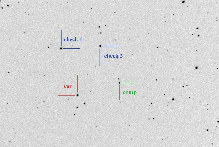 チャート - BI CVn, JD 2459281.26373
