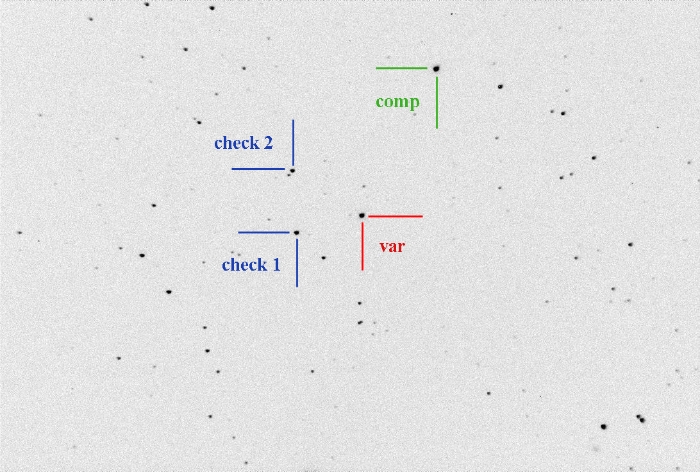 チャート - GM CVn, JD 2459328.33074