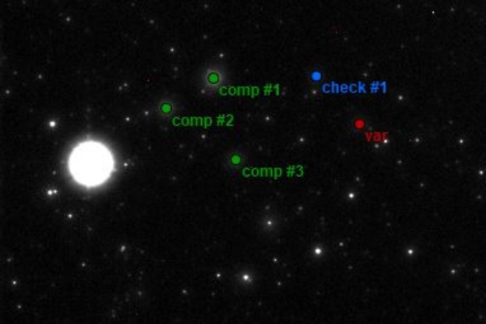 チャート - PS Lyr, JD 2459113.37928