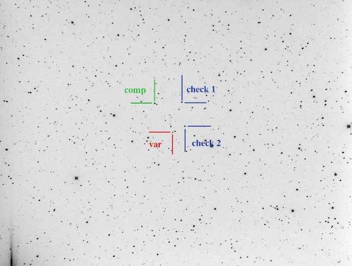 チャート - V0801 And, JD 2459496.27426