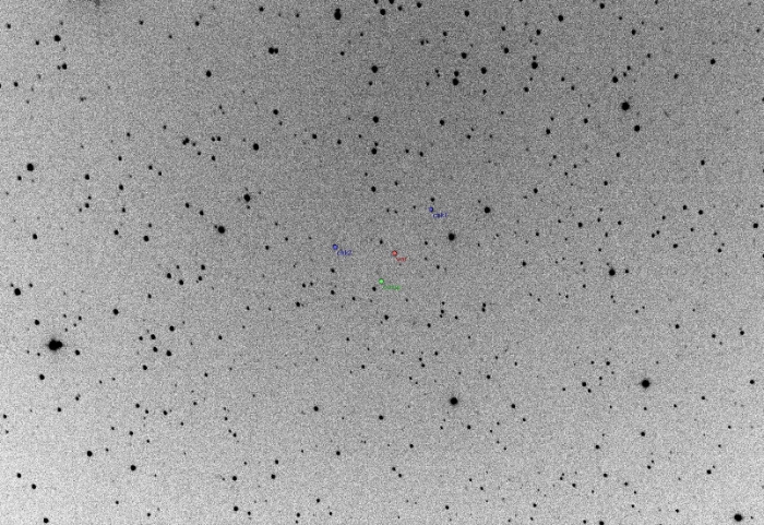 チャート - DD CrB, JD 2460524.35110