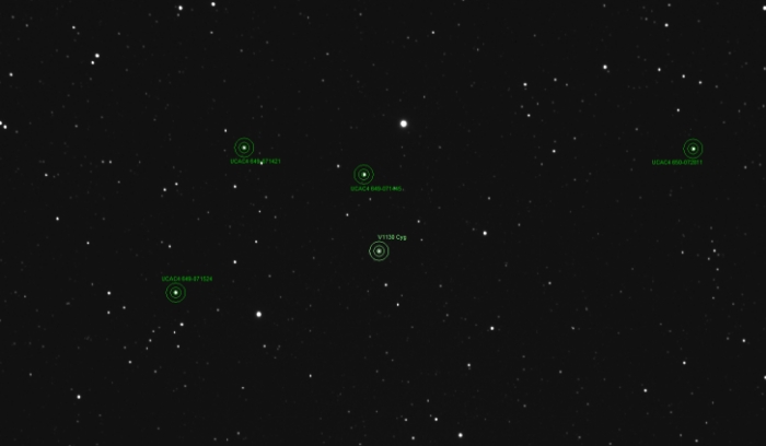 チャート - V1130 Cyg, JD 2460563.20912
