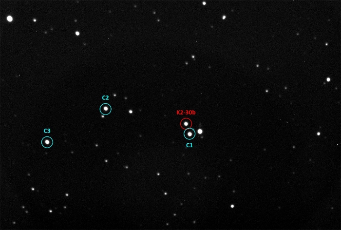 チャート - K2-30, JD 2460670.36286
