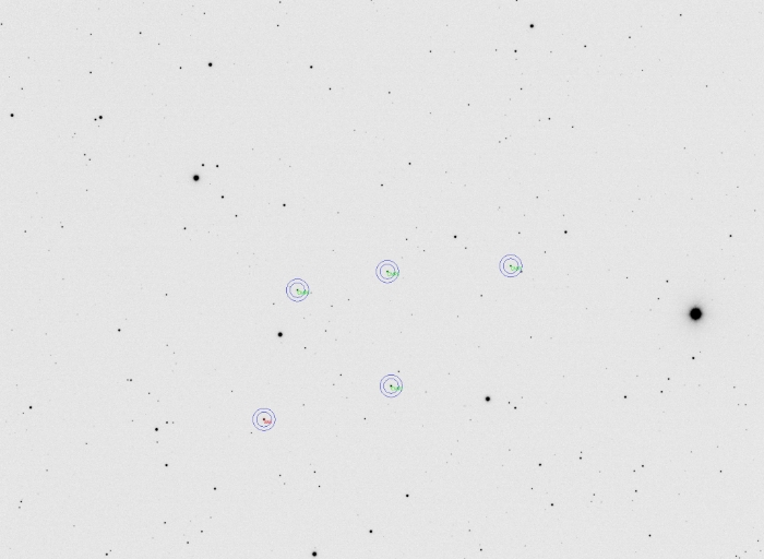 チャート - V0547 Dra, JD 2460670.54942