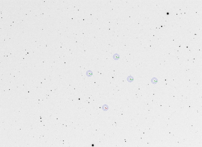 チャート - NSVS 697648, JD 2460671.28816