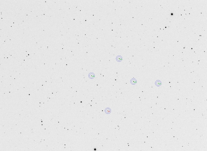 チャート - NSVS 697648, JD 2460672.25850