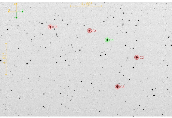 チャート - XO-3, JD 2460673.26437