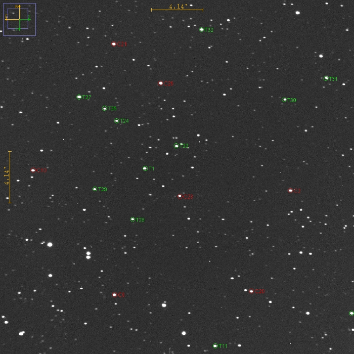 チャート - HAT-P-50, JD 2460700.28597