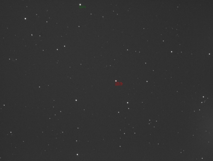 チャート - KELT-23 A, JD 2460677.49656