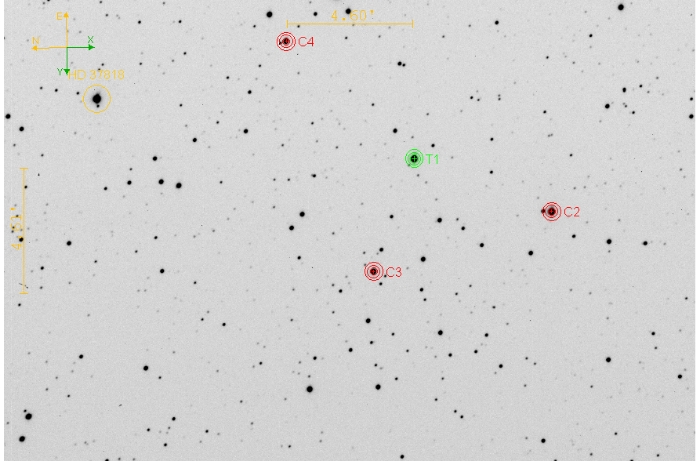 チャート - TOI-1649, JD 2460694.22967