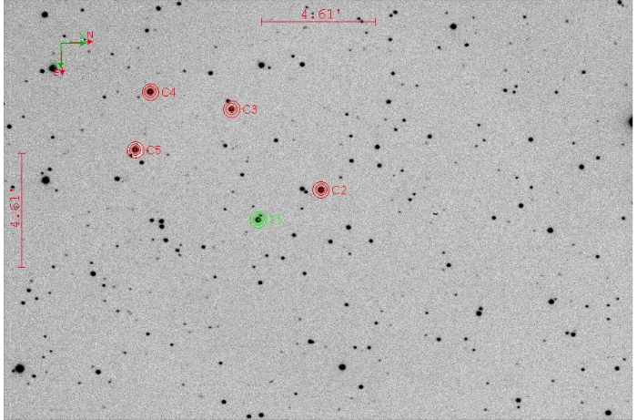 チャート - TOI 3822.01, JD 2460694.41014