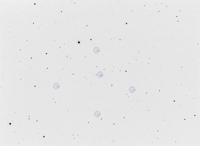 チャート - V0419 UMa, JD 2460710.42048