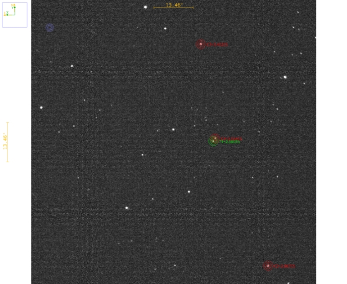 チャート - TOI 4609.01, JD 2460711.25647