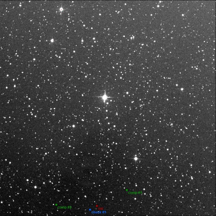 チャート - ZTF J010505.08+740243.4, JD 2460710.22575