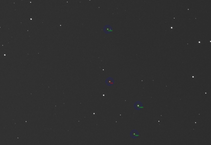 チャート - KPS-1, JD 2460716.21137
