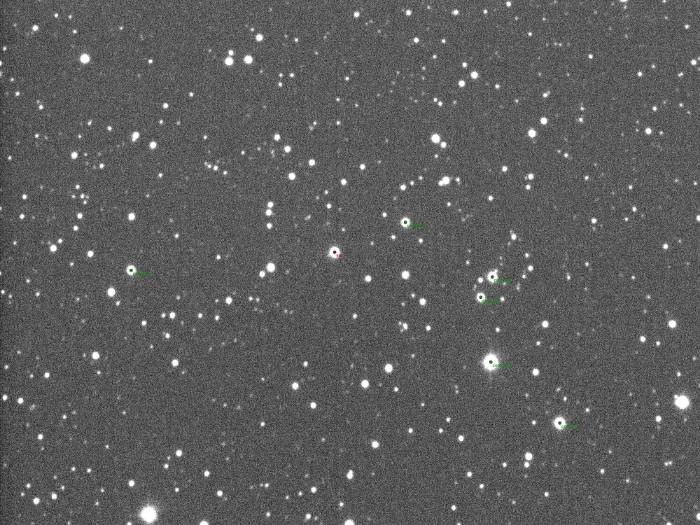 チャート - TOI-1516, JD 2460753.40232