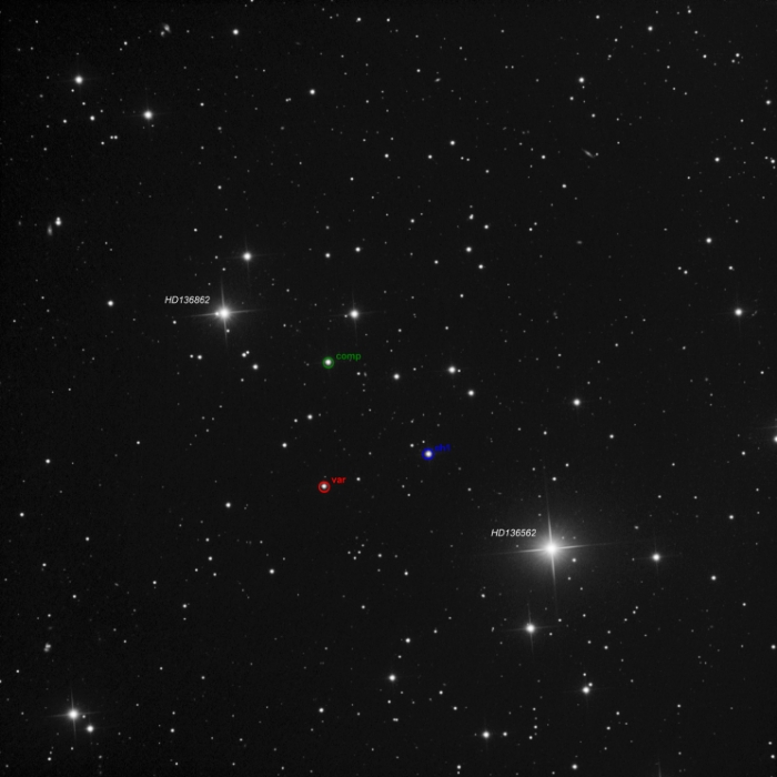 チャート - CzeV2569, JD 2460752.40294