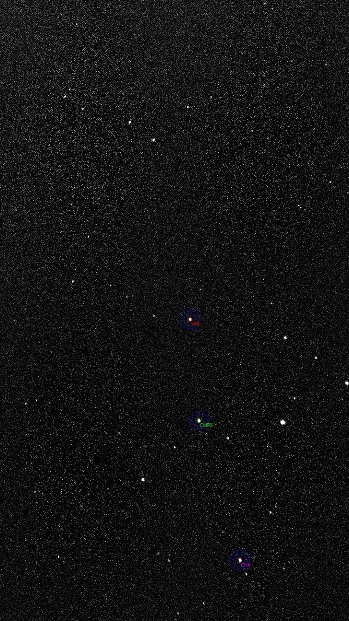 チャート - XY Leo, JD 2460759.36455