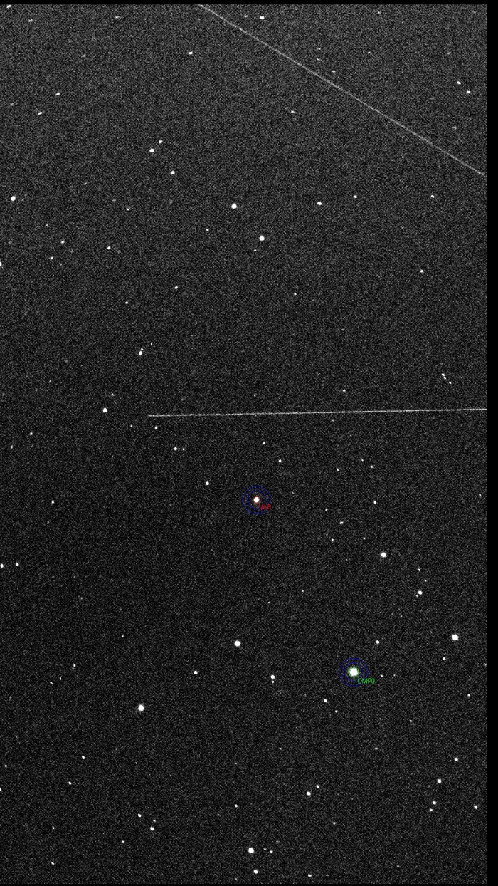 チャート - XY Leo, JD 2460768.30674