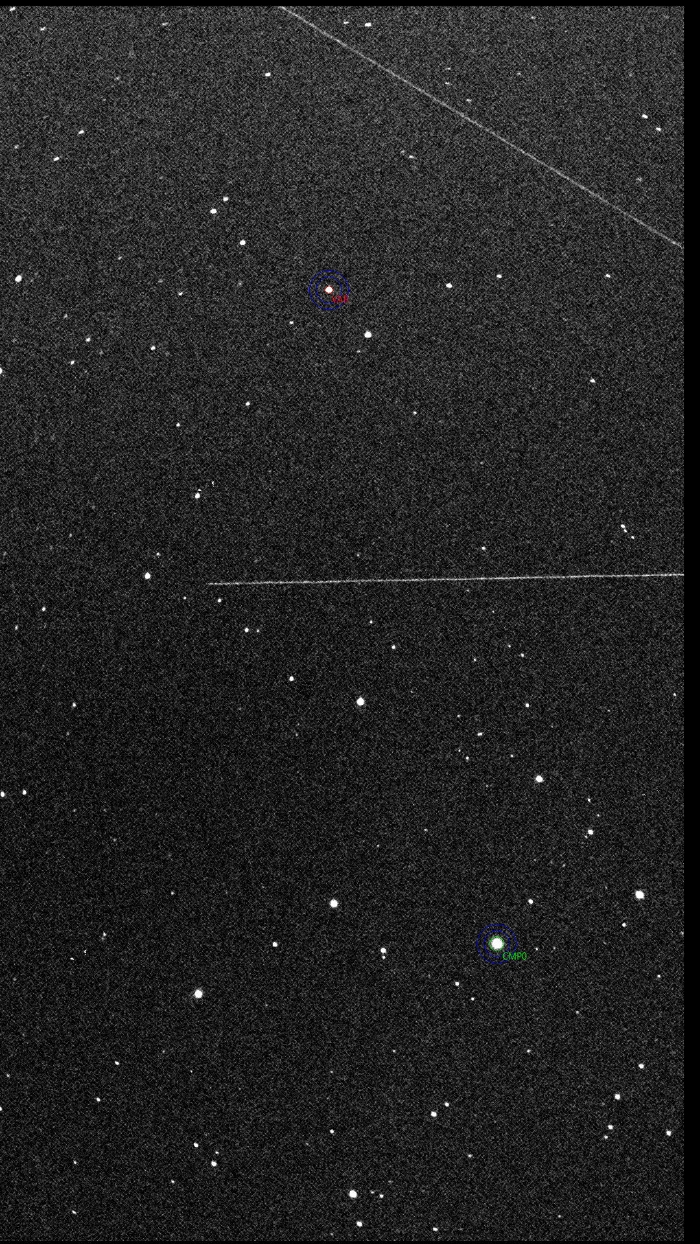 チャート - XZ Leo, JD 2460768.30674