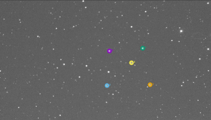 チャート - TOI-1259 A, JD 2460773.38195
