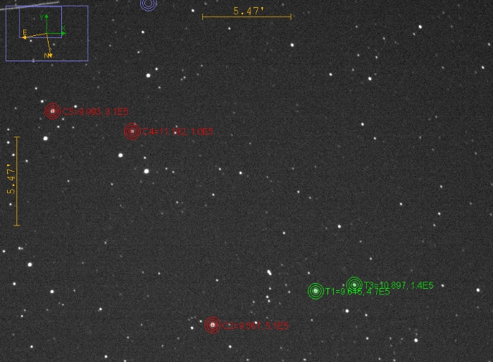 チャート - V0448 Mon, JD 2460779.24554