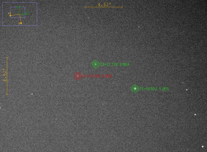 チャート - HW Vir, JD 2460779.40603