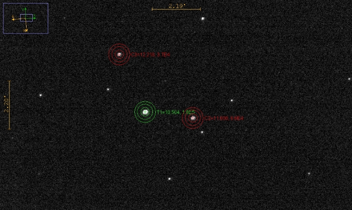 チャート - V0372 Lib, JD 2460791.53180