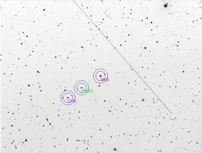 チャート - EL Boo, JD 2460794.43792