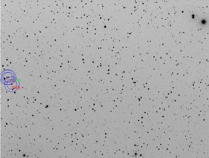 チャート - ASAS J135738+1926.2, JD 2460796.36759