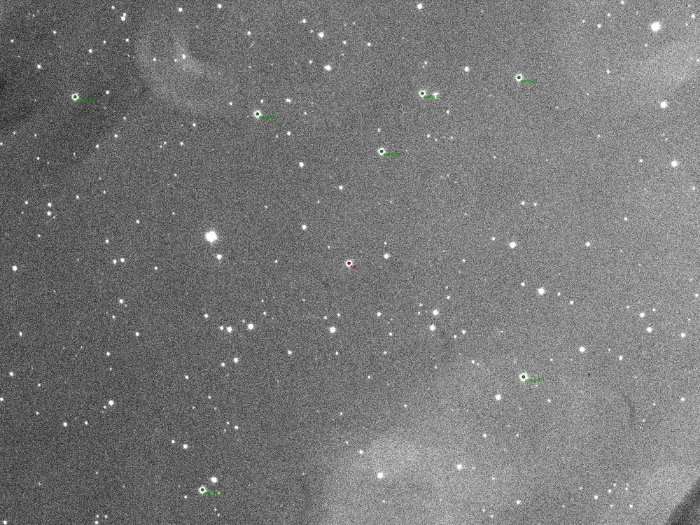 チャート - HATS-22, JD 2460809.51715