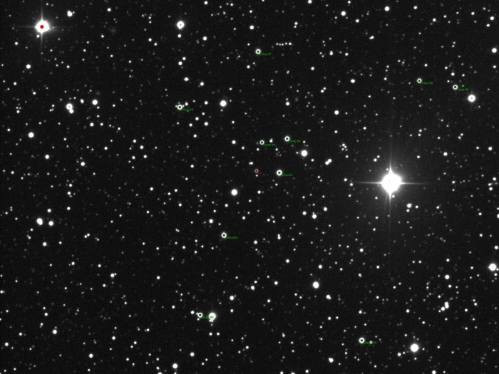 チャート - Kepler-17, JD 2460825.36109