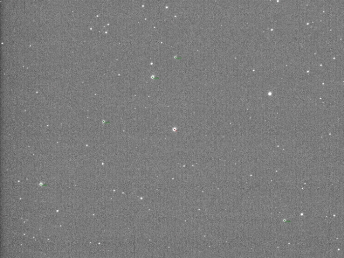 チャート - KELT-23 A, JD 2460826.36056