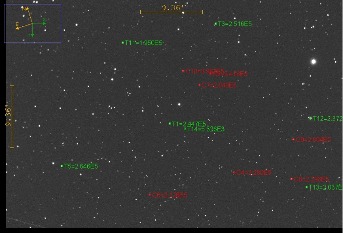 チャート - HAT-P-59, JD 2460834.40630