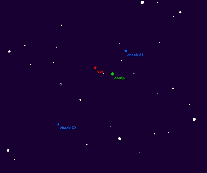 チャート - WASP-135, JD 2460836.46841