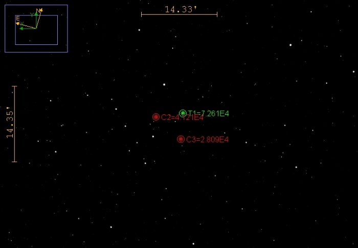 チャート - V2477 Cyg, JD 2460837.29305