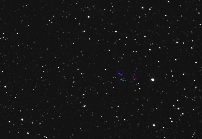 チャート - 2MASS J20242343+1649512, JD 2460858.39882