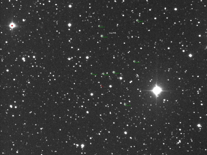 チャート - Kepler-17, JD 2460871.40387