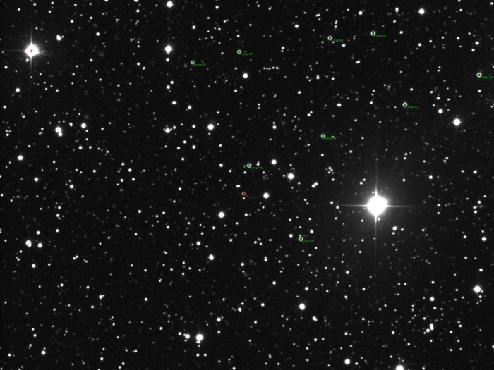 チャート - Kepler-17, JD 2460874.39456