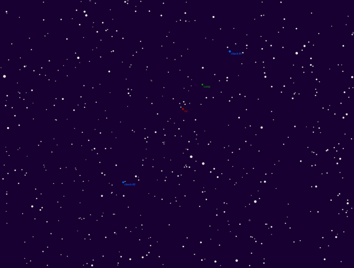 チャート - V0523 Cas, JD 2460894.33635
