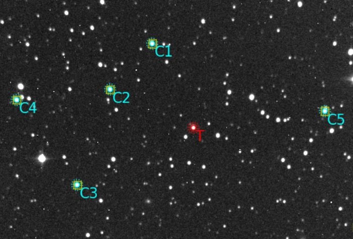 チャート - TrES-3, JD 2460898.35449