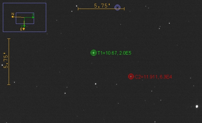 チャート - V0372 Dra, JD 2460919.34378