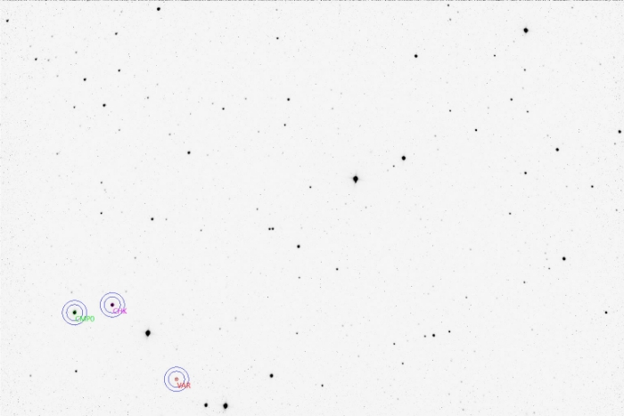 チャート - ASASSN-V J005813.31+120350.8, JD 2460968.33413